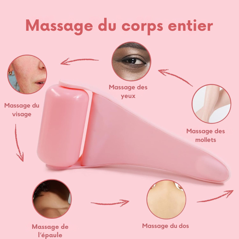 Ice Roller Visage & Corps™ – Effet Fraîcheur Immédiat