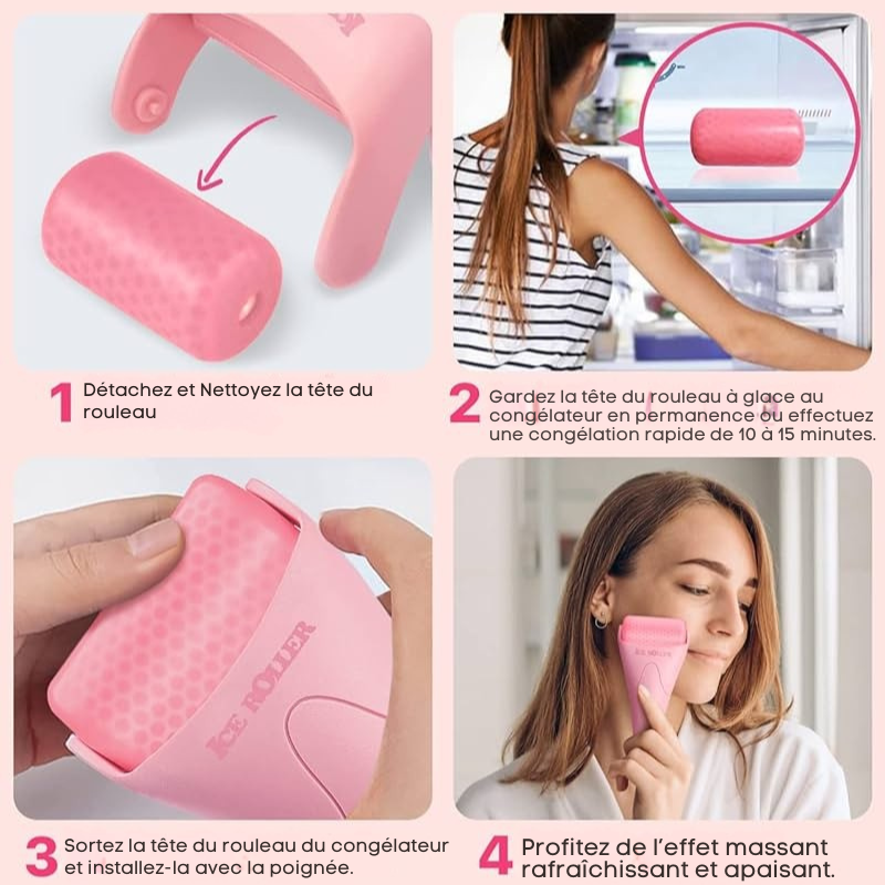 Ice Roller Visage & Corps™ – Effet Fraîcheur Immédiat